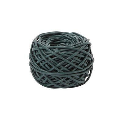 Verve Flexible Plastic Green Steel Plant Tie (L)25M