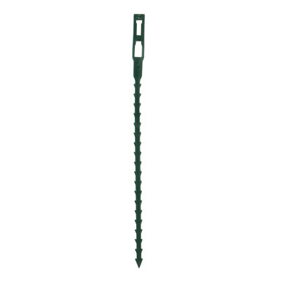Verve Green Plastic Plant Tie (L)0.17M, Pack Of 50