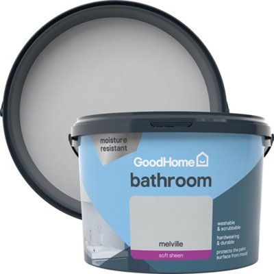 Goodhome Bathroom Melville Soft Sheen Emulsion Paint, 2.5L