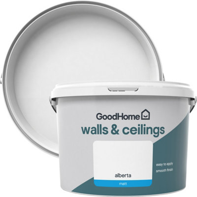 Goodhome Walls & Ceilings Alberta Matt Emulsion Paint, 2.5L