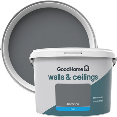 Goodhome Walls & Ceilings Hamilton Matt Emulsion Paint, 2.5L