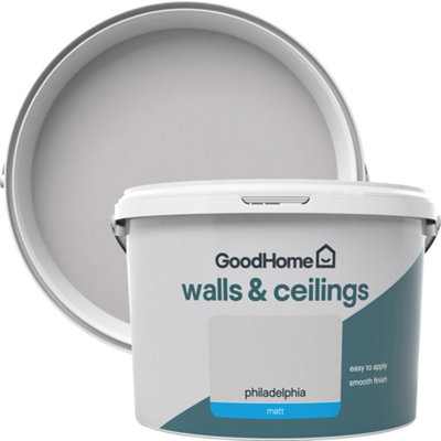 Goodhome Walls & Ceilings Philadelphia Matt Emulsion Paint, 2.5L