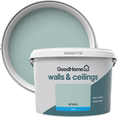 Goodhome Walls & Ceilings Artane Matt Emulsion Paint, 2.5L