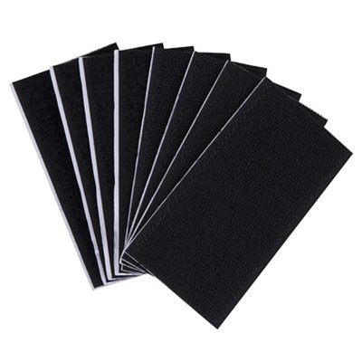 Diall Nylon Black Hook & Loop Tape (L)0.1M (W)50Mm, Pack Of 4