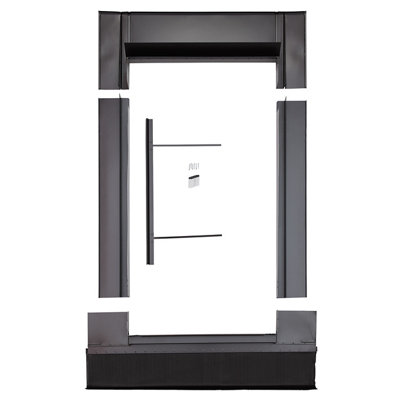 Site Anthracite Aluminium Tile Flashing (W)550Mm X (L)780Mm