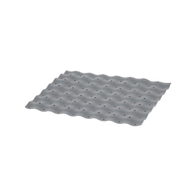 Goodhome Datil Anthracite Thermoplastic Elastomers (Tpe) Sink Mat, (W)301Mm