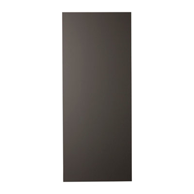 Goodhome Garcinia Integrated Handle Gloss Anthracite Tall Larder Cabinet Door (W)600Mm (H)1467Mm (T)19Mm