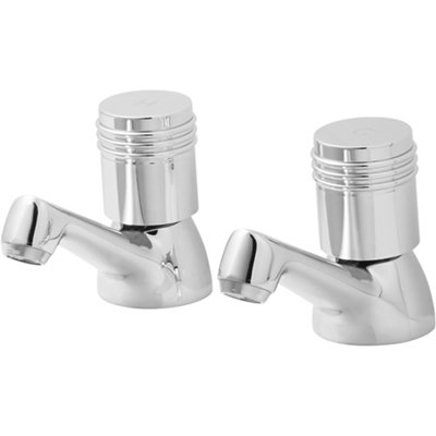 Goodhome Annagh Contemporary Basin Pillar Tap