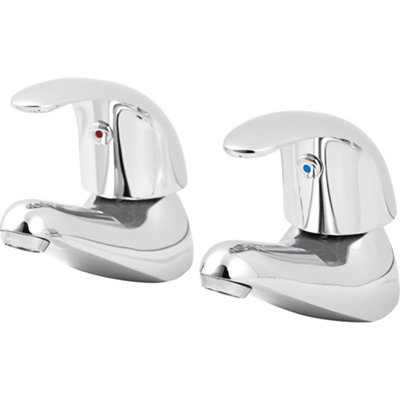 Goodhome Blyth Contemporary Basin Pillar Tap