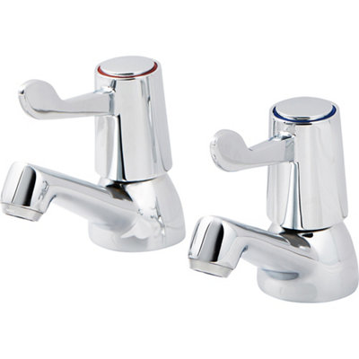 Goodhome Netley Traditional Basin Pillar Tap