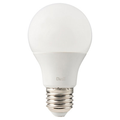 Diall E27 9.5W 1055Lm 240° White A60 Warm White Led Light Bulb