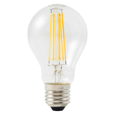 Diall E27 7.8W 1055Lm Clear Gls Warm White Led Filament Light Bulb