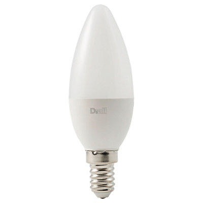 Diall E14 2.2W 250Lm Frosted Candle Warm White Led Light Bulb