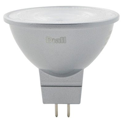 Diall 6.1W Warm White Led Utility Light Bulb, Pack Of 3