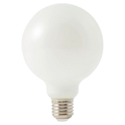 Diall E27 7W 806Lm Globe Neutral White Led Light Bulb