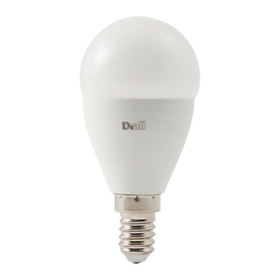 Diall E14 4.2W 470Lm 150° Frosted Mini Globe Neutral White Led Light Bulb