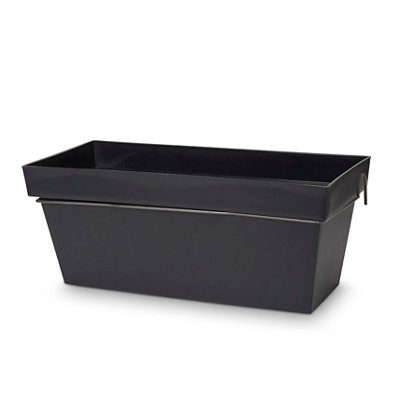 Verve Nurgul Matt Rectangular Polypropylene Trough 25L (W)58.7Cm