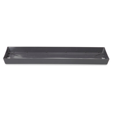 Verve Nurgul Grey Trough Saucer (Dia)60Cm (L)53.5Cm