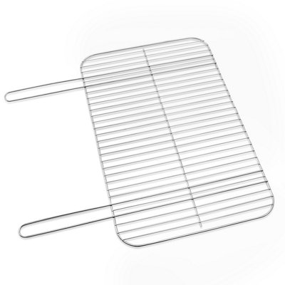 Blooma Rectangular Steel Bbq Grill (L)60Cm X (W)40Cm