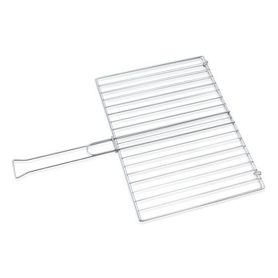 Blooma Rectangular Steel Bbq Grill (L)40Cm X (W)29Cm