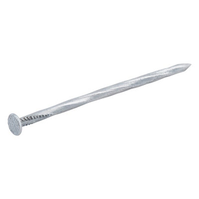 Diall Galvanised Twisted Nail (L)70Mm (Dia)3.4Mm 1Kg