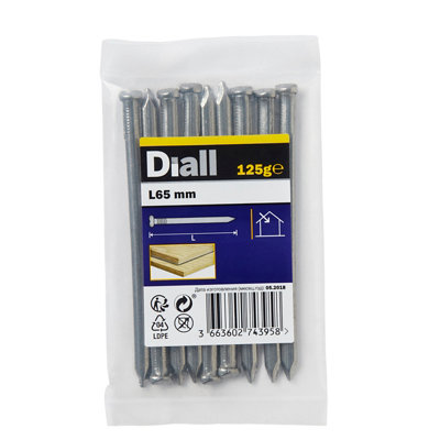 Diall Oval Nail (L)65Mm 125G