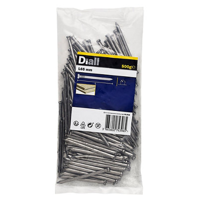 Diall Oval Nail (L)65Mm 500G