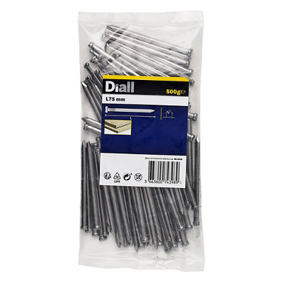 Diall Oval Nail (L)75Mm 500G