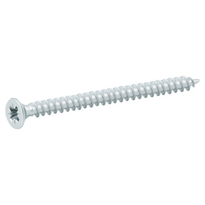 Diall Double-Countersunk Zinc-Plated Carbon Steel Screw (Dia)3.5Mm, Pack Of 20