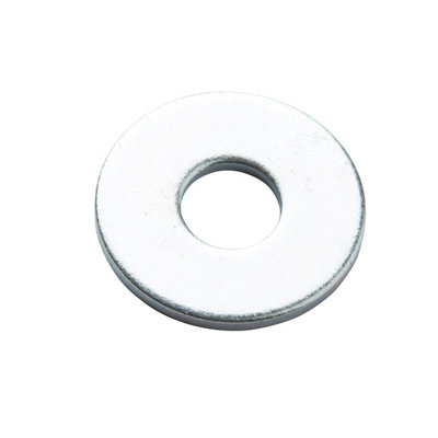 Diall M5 Carbon Steel Flat Washer, (Dia)5Mm, Pack Of 100