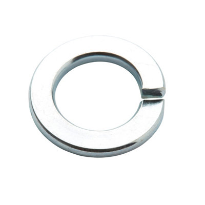 Diall M12 Steel Spring Washer, (Dia)12Mm, Pack Of 10