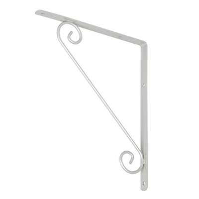 Goodhome Antik Grey Antique Effect Steel Shelving Bracket (H)150Mm (D)200Mm