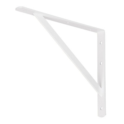 Goodhome Ultim White Steel Shelving Bracket (H)300Mm (D)250Mm