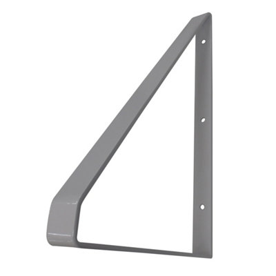 Goodhome Clever Silver Effect Steel Shelving Bracket (H)280Mm (D)200Mm