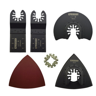 Erbauer 6 Piece Multi-Tool Kit