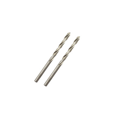 Universal Metal Drill Bit (Dia)4Mm (L)75Mm, Pack Of 2