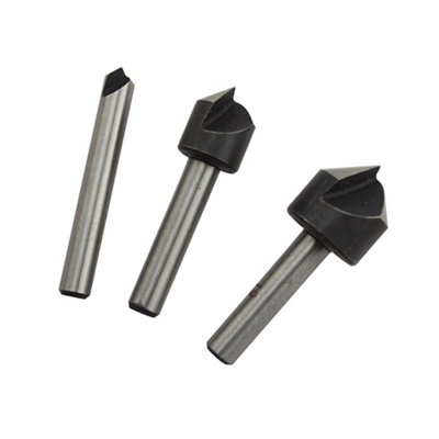Universal Countersink & Pilot Drill Set, 3 Pieces