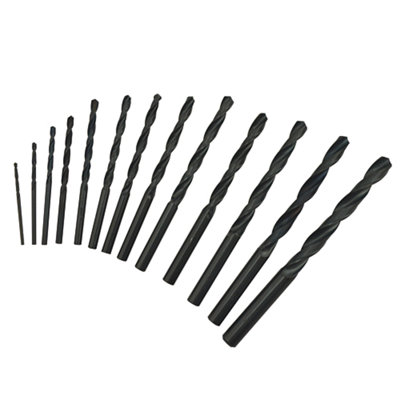 B&Q Round Metal Drill Bit Set (13 Piece) - Drs80852