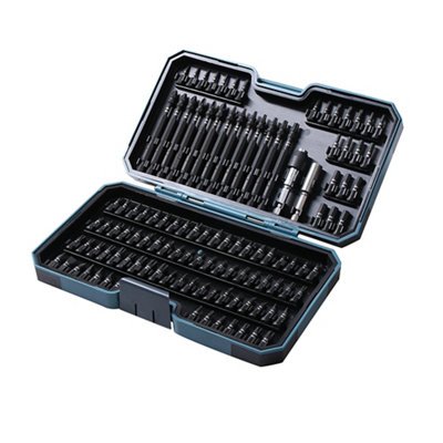 Erbauer Mixed Impact Steel (S2 Grade) Screwdriver Bits (113 Pieces) - Sdr40491