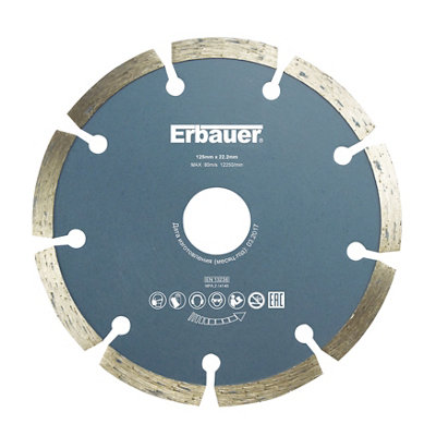 Erbauer 125Mm X 22.2Mm Segmented Diamond Blade