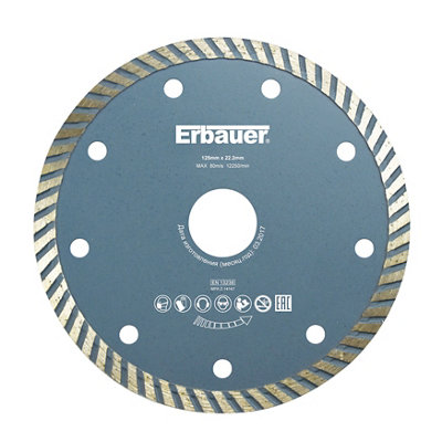 Erbauer 125Mm X 22.2Mm Turbo Diamond Blade