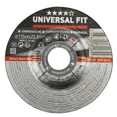 Universal Metal Grinding Disc (Dia)115Mm