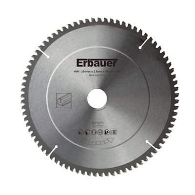 Erbauer 80T Circular Saw Blade (Dia)254Mm