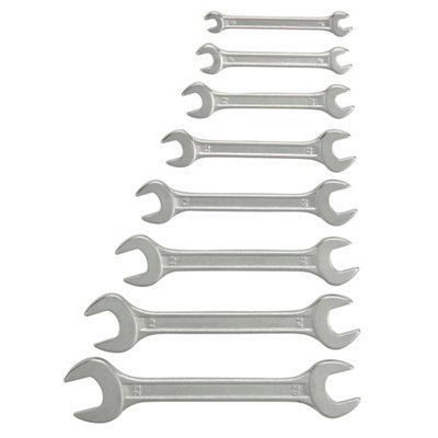 B&Q Open-End Spanners, Set Of 8