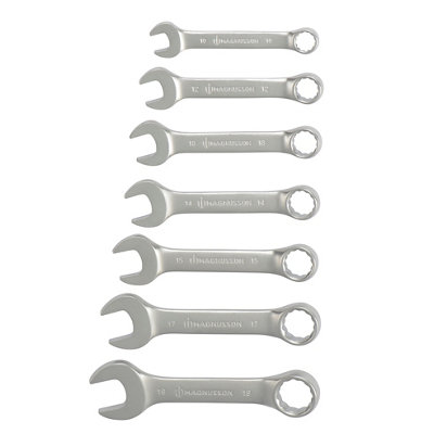 Magnusson Mt147 Combination Spanners, Set Of 7