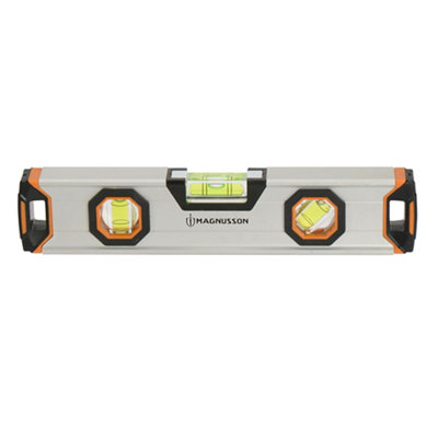 Magnusson 225Mm Aluminium Magnetic Torpedo Spirit Level - Lv0201