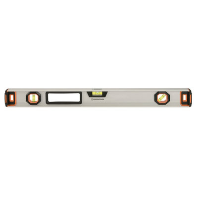 Magnusson 600Mm Aluminium Magnetic I-Beam Spirit Level - Lv3801