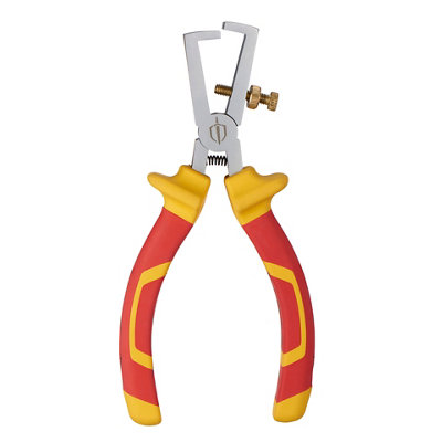 Magnusson 160Mm Chrome Vanadium Steel Vde Certified Wire Stripping Pliers