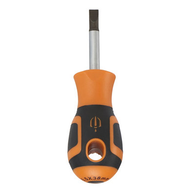 Magnusson Stubby Flat Head Screwdriver Sl-5.5Mm X 38Mm