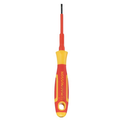 Magnusson Flat Head Vde Screwdriver Sl-2.5Mm X 75Mm